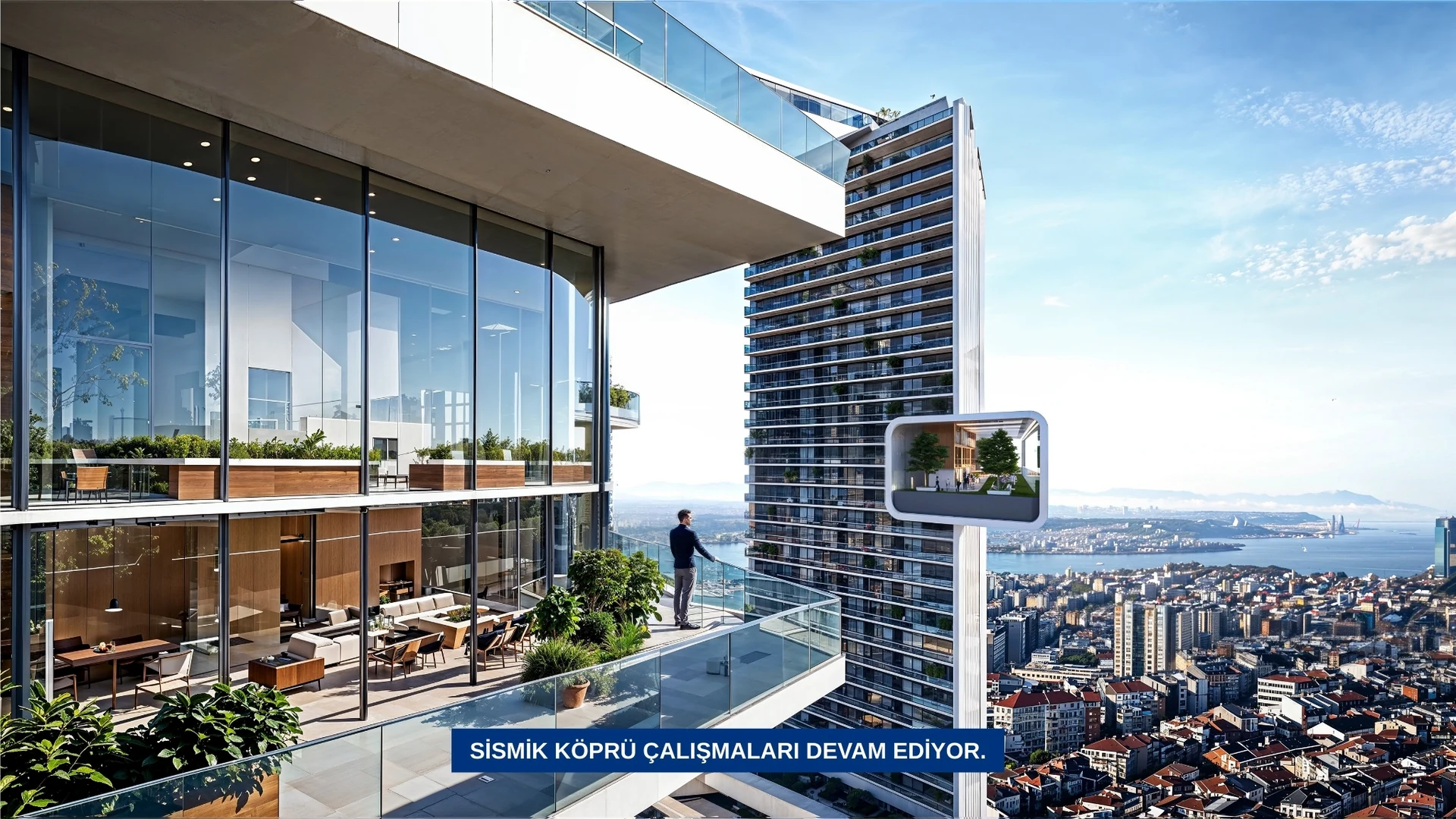 Taşyapı Şişli exterior project visualisation (daytime)