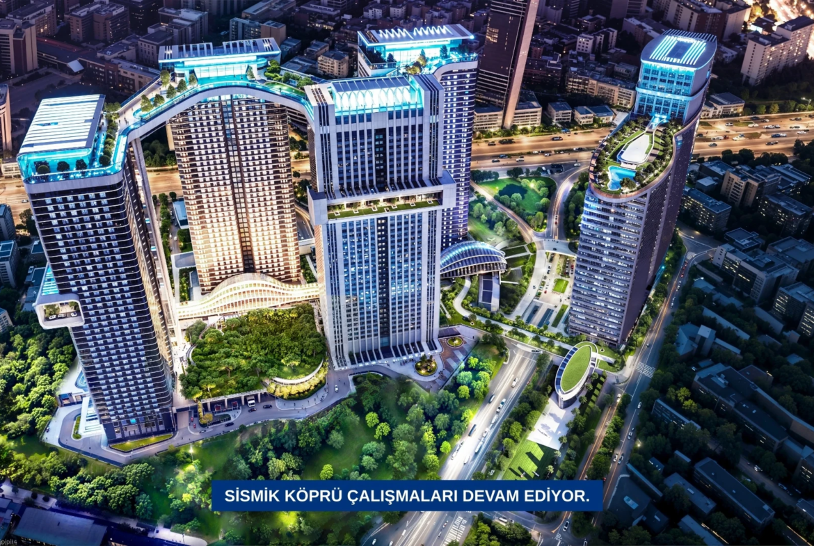 Taşyapı Şişli exterior project visualisation (general area 2)