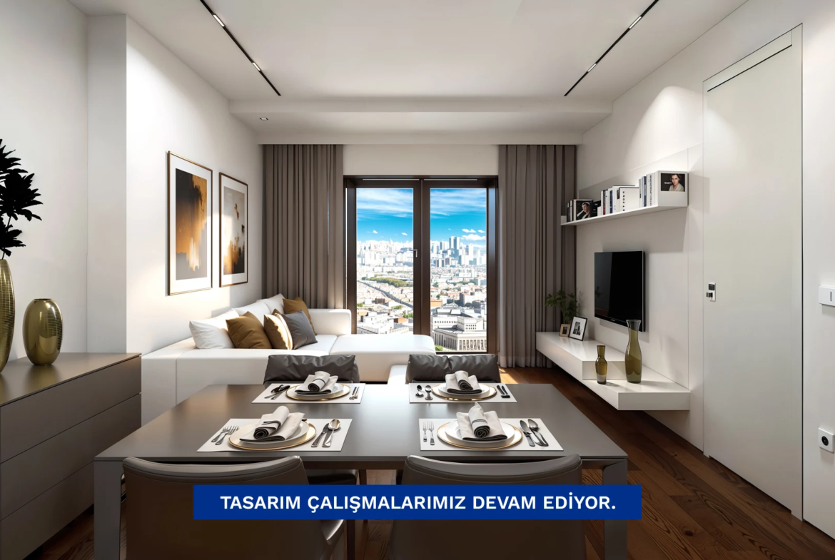 Taşyapı Şişli interior project visualisation (indoor 10)