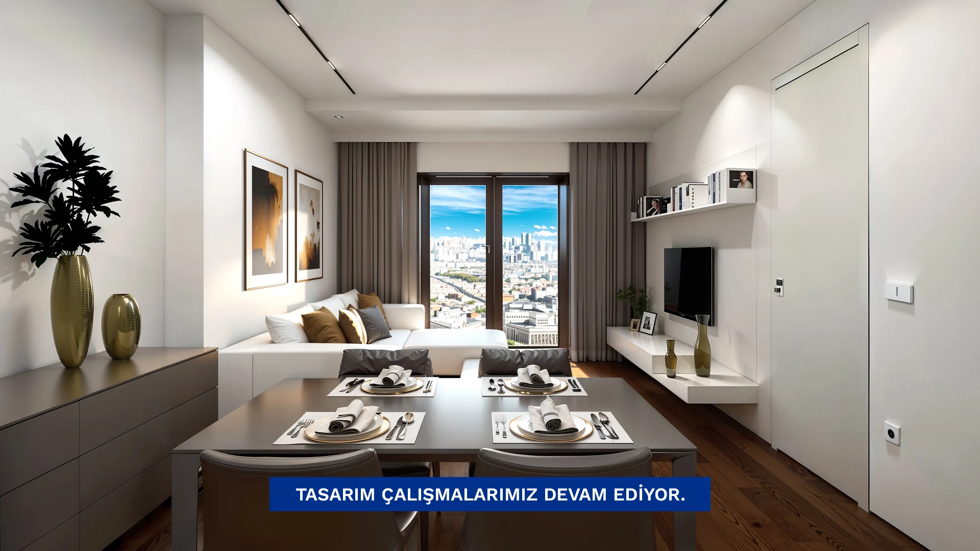 Taşyapı Şişli interior project visualisation (indoor 10)
