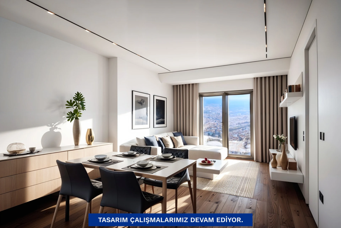 Taşyapı Şişli interior project visualisation (indoor 11)