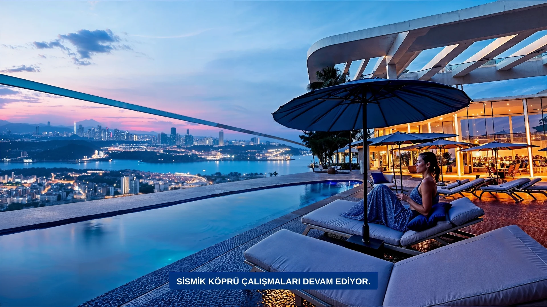 Taşyapı Şişli exterior project visualisation (rooftop terrace 2)