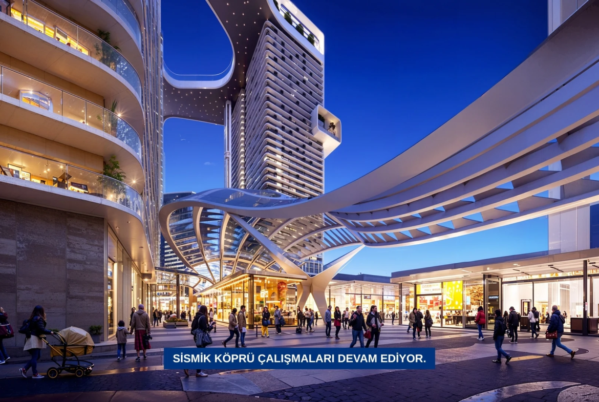Taşyapı Şişli exterior project visualisation (shopping center 4)